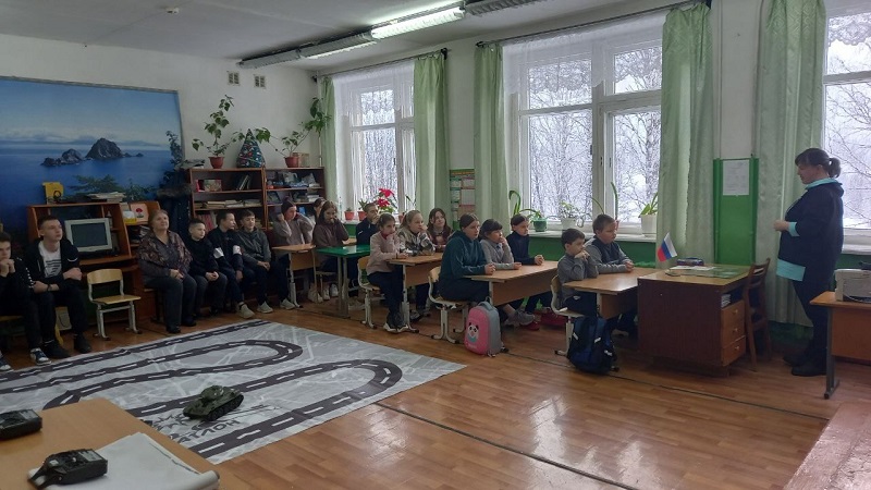 Дом детского творчества в гостях у татауровских школьников.